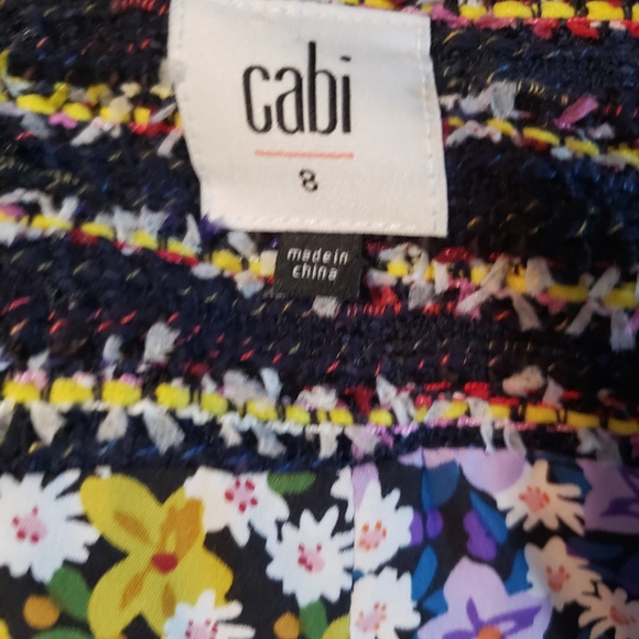 Cabi Headline Topper Tweed Coat size 8 Style# 5660 - Picture 13 of 14